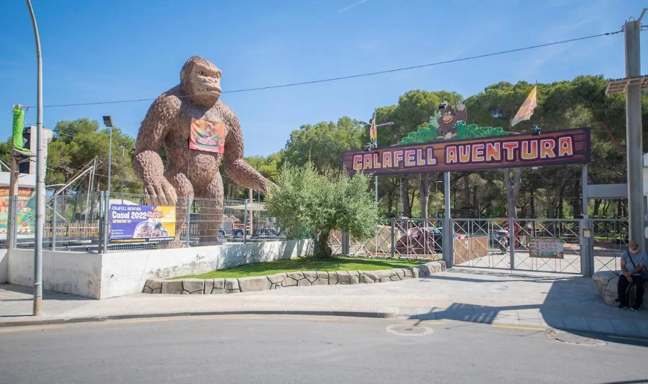 R129 Apartamento Con Terraza Y Piscina Comunitaria Cerca De La Playa Calafell Hiszpania
